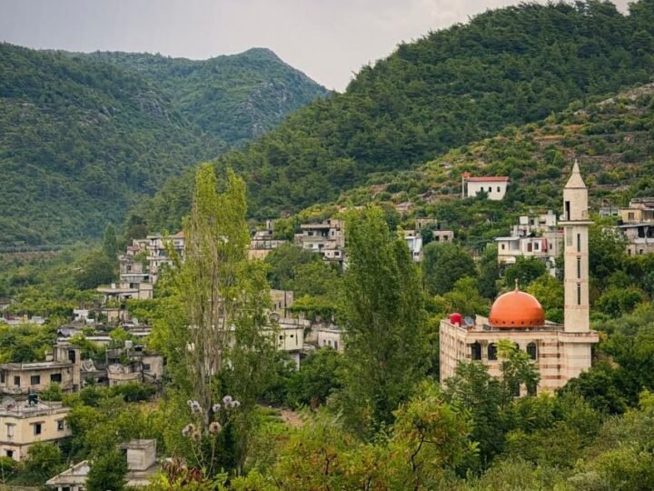 Naturaufnahmen aus dem Umland von Latakia nach Regenfällen
