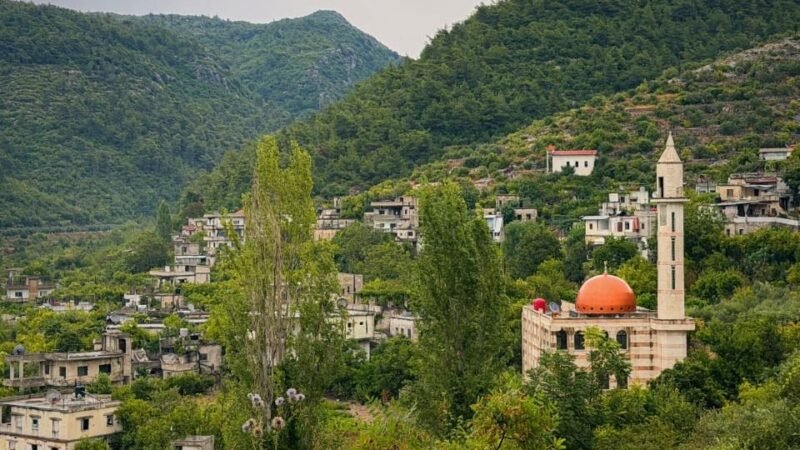 Naturaufnahmen aus dem Umland von Latakia nach Regenfällen