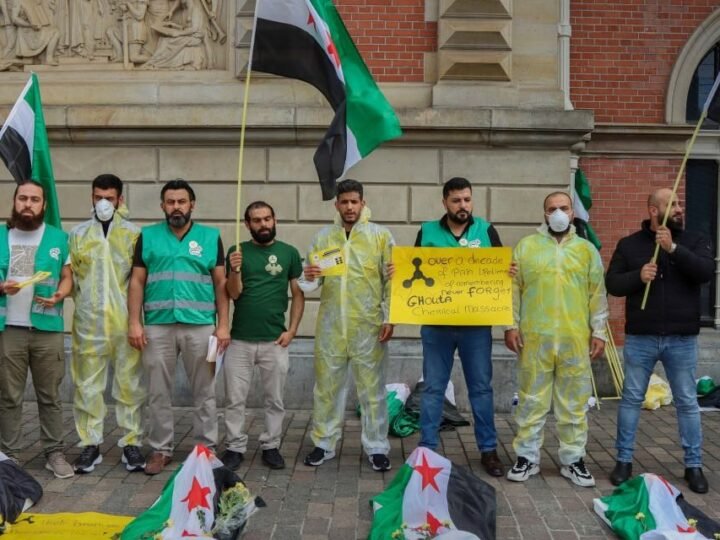 Gedenken an Chemiewaffenangriff: Syrische Exilgemeinde in Den Haag