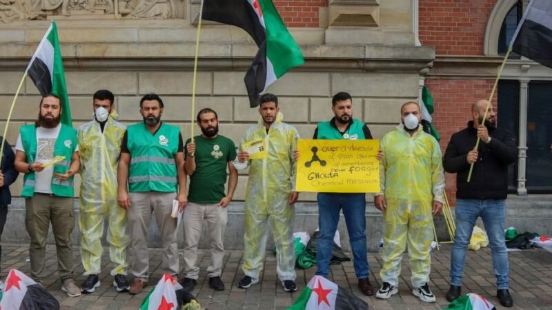 Gedenken an Chemiewaffenangriff: Syrische Exilgemeinde in Den Haag