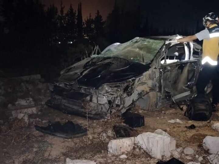 Zwei Tote bei Verkehrsunfällen und Bränden in Syrien