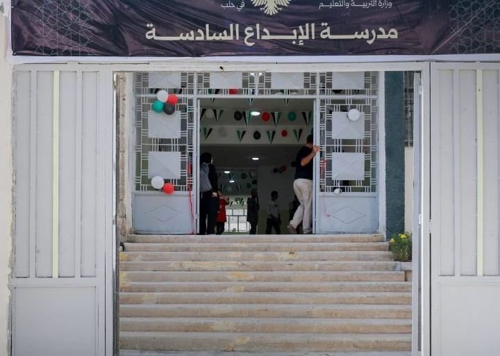 Sechste „Ibdaa“-Schule nach Sanierungsarbeiten in Aleppo eröffnet