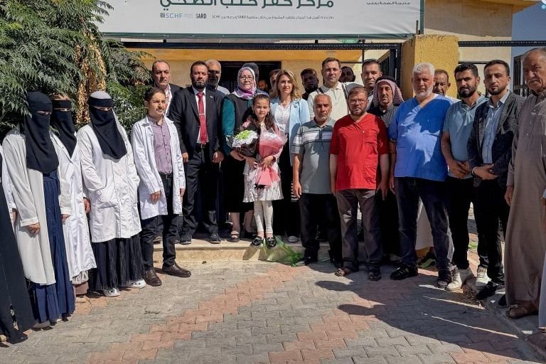 Gesundheitszentrum in Kafr Halab im westlichen Umland von Aleppo wiedereröffnet