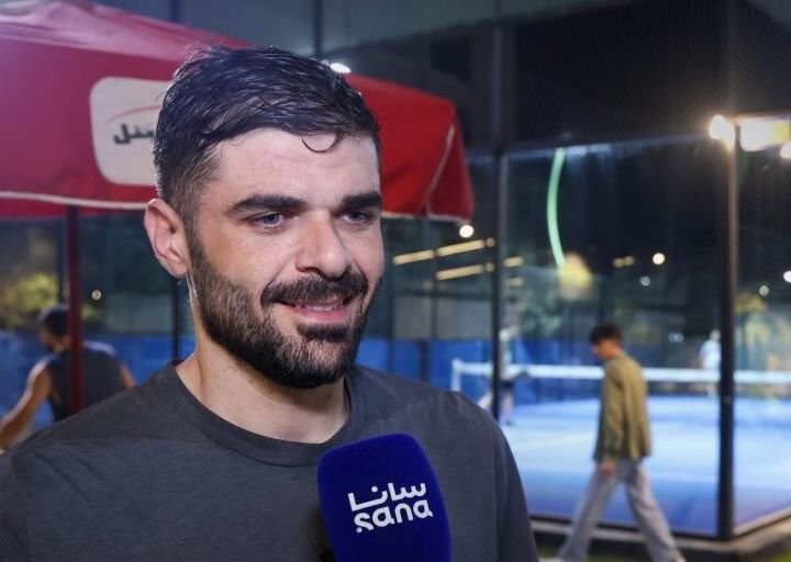 Syrischer Sportler Muayad Salim gewinnt Padel-Masters in Abu Dhabi