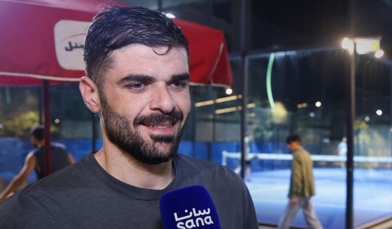 Syrischer Sportler Muayad Salim gewinnt Padel-Masters in Abu Dhabi