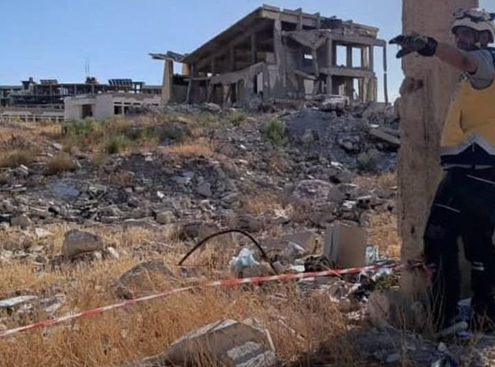 Tödliche Explosion von Kriegsresten in Daraya bei Damaskus