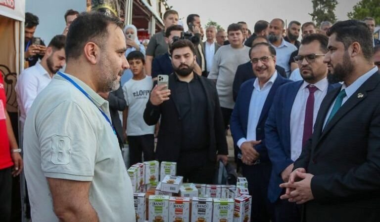 Festival „Märkte von Idlib 2026“ mit 96 Unternehmen eröffnet