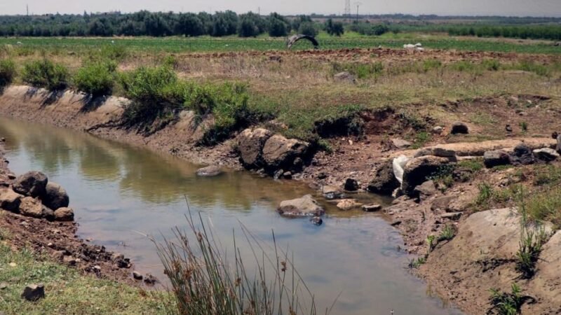 Kind ertrinkt im Staudamm von Sahm al-Golan in der Provinz Daraa