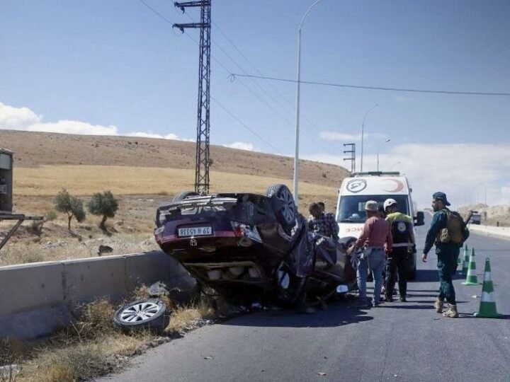 Tote und Verletzte bei zahlreichen Verkehrsunfällen in Syrien