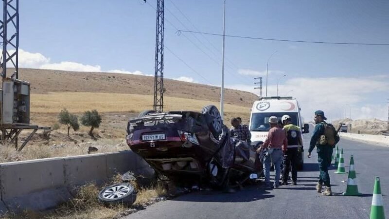 Tote und Verletzte bei zahlreichen Verkehrsunfällen in Syrien