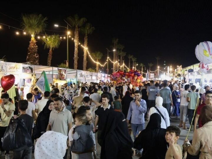 Zweiter Tag des Frühlingsfestivals in Hama