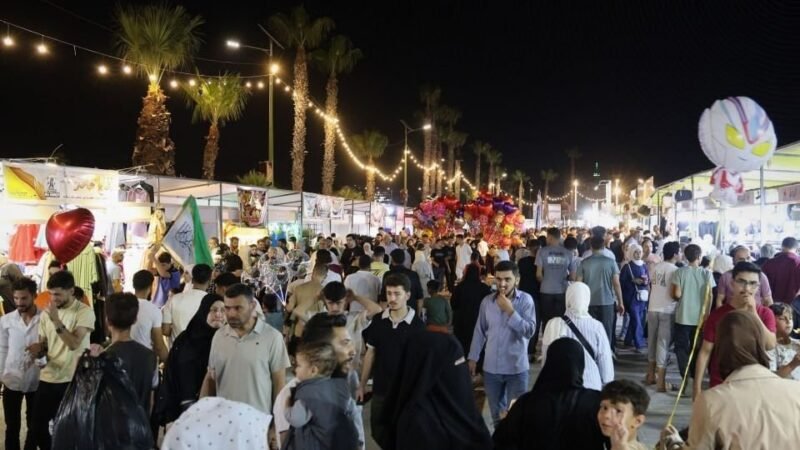 Zweiter Tag des Frühlingsfestivals in Hama