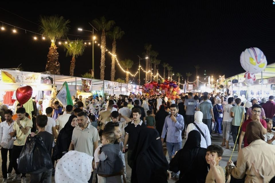 Zweiter Tag des Frühlingsfestivals in Hama