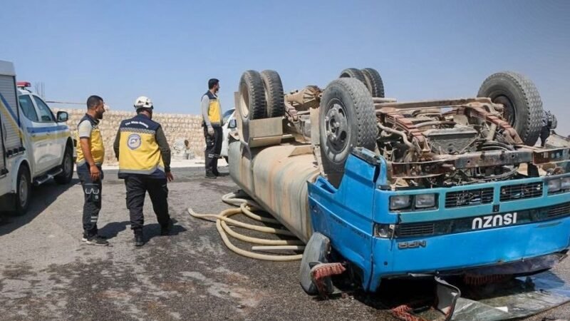 Drei Tote und 23 Verletzte bei Verkehrsunfällen in Syrien