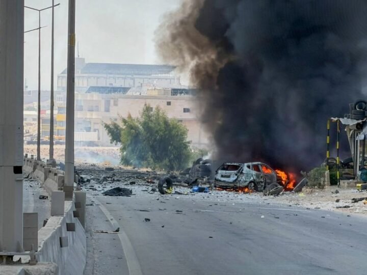Vier Tote und zehn Verletzte bei Explosion in Waffendepot bei Sarmada