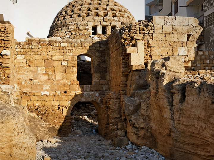 Osmanisches Bad in Arwad: Historisches Wahrzeichen droht zu verfallen