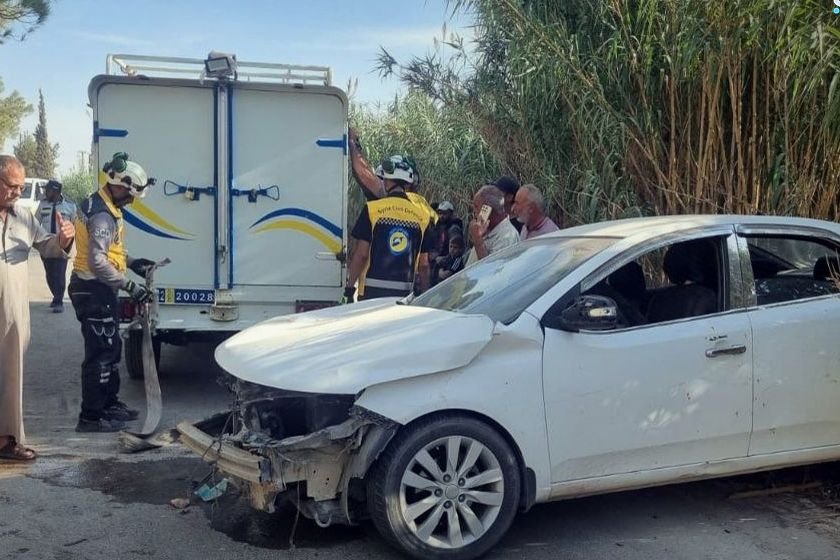 Ein Toter und 14 Verletzte bei Verkehrsunfällen in Syrien
